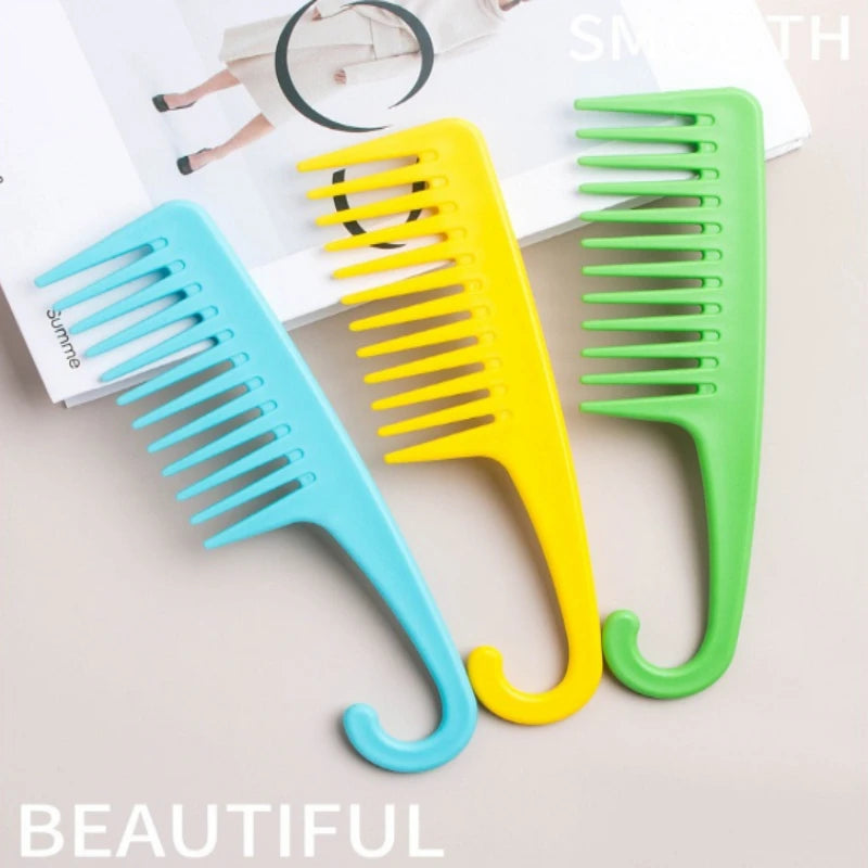 Anti-Static Wide Bending Comb for Wigs & Hair Styling Hair Styling Comb PLUSH