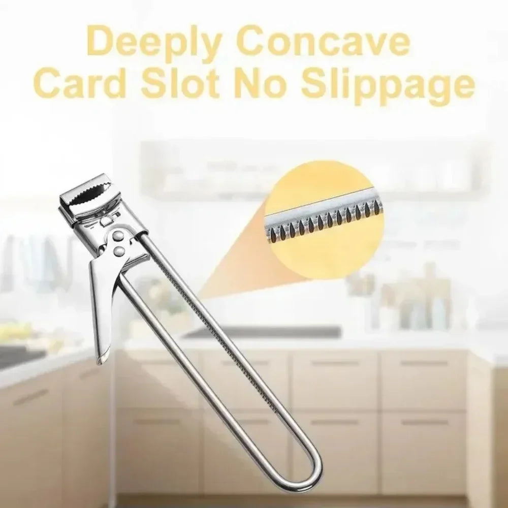 Heavy Duty Adjustable Stainless Steel Jar & Can Opener Kitchen Can Opener PLUSH