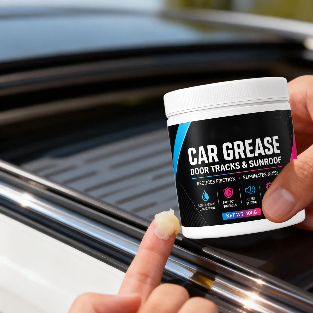 100g Multipurpose Car Grease Lubricant for O-Rings & Seals Automotive Grease Lubricant PLUSH