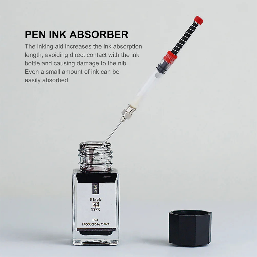 6-Pack Fountain Pen Ink Converter Filling Tool for 2.6mm Pens Pen Ink Converter Tool PLUSH