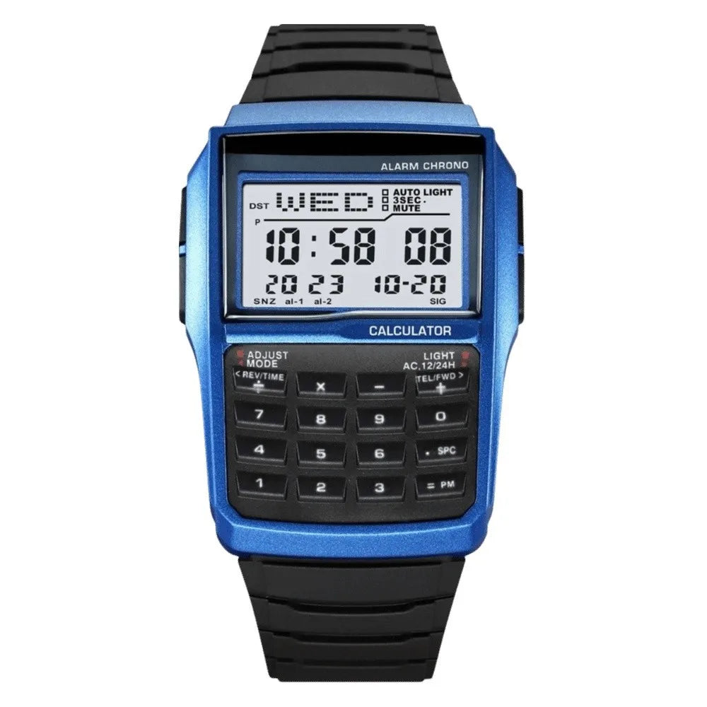 Men's LED Digital Watch – Waterproof, Alarm & Shock Resistant Digital LED Watch PLUSH Style 13