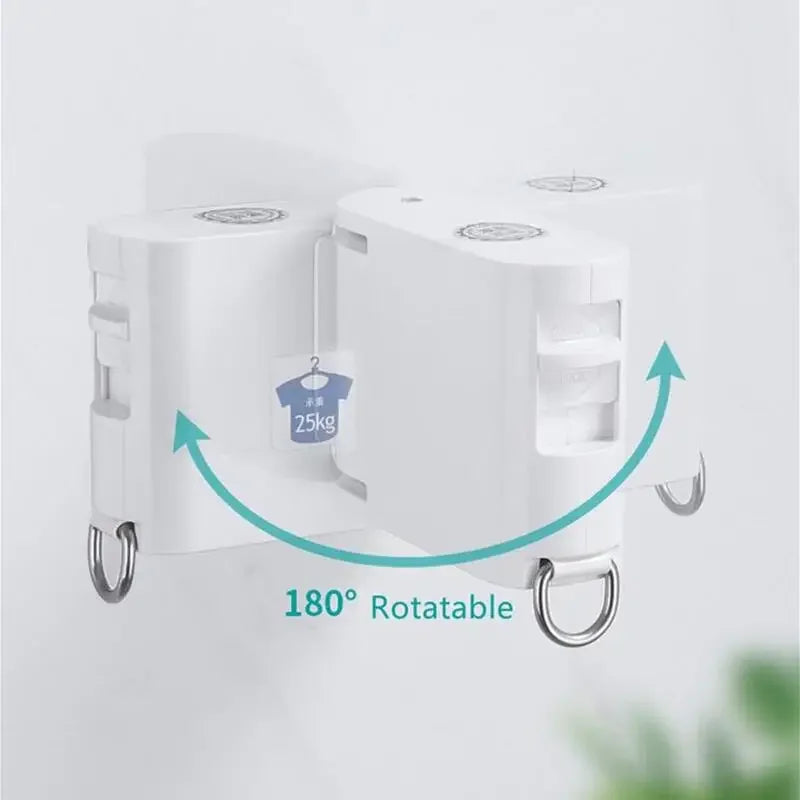 Retractable Clothesline Indoor Outdoor – 4.2M, 20KG Capacity Retractable Clothesline PLUSH