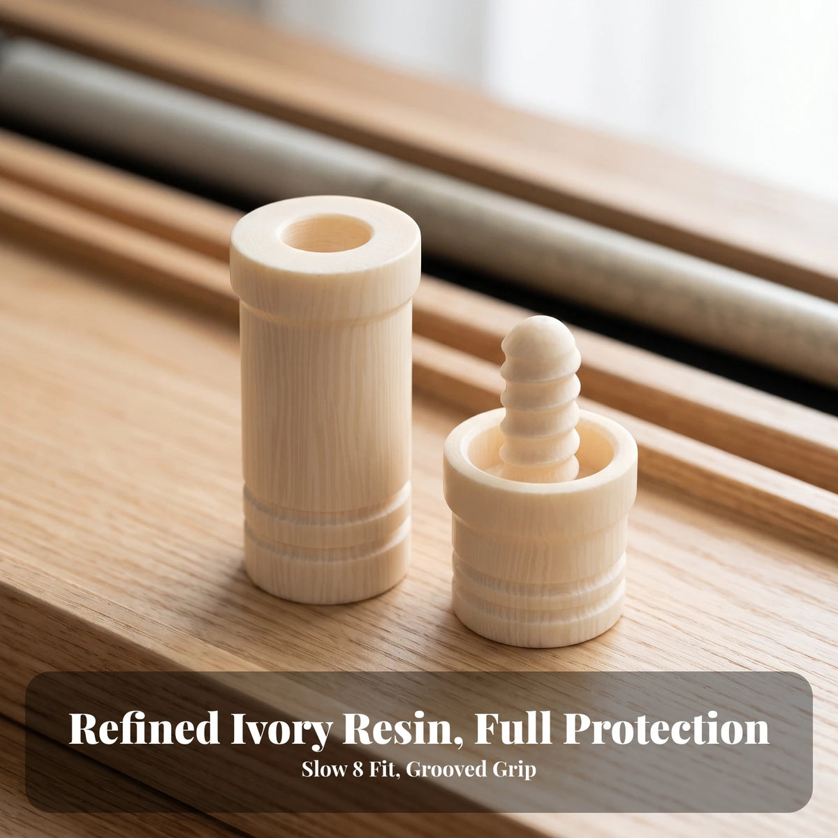 Reusable Threaded Pool Cue Joint Protector | Billiard Accessory Cue Joint Protector PLUSH