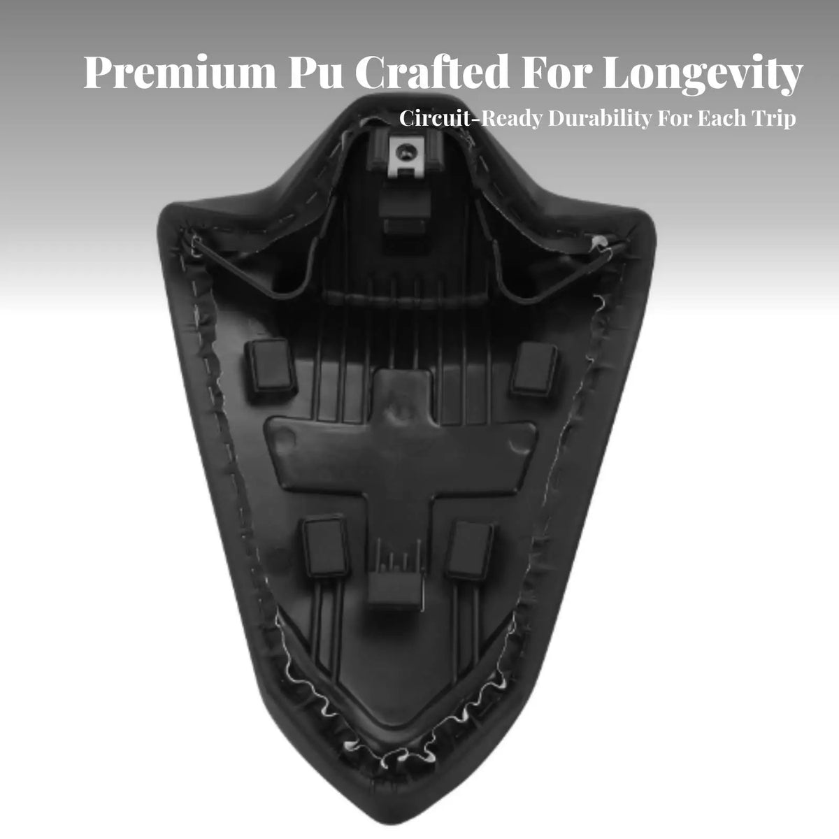 Motorcycle Rear Seat Cushion PU Leather Pillion Pad 1100 V4 Motorcycle Seat Cushion PLUSH