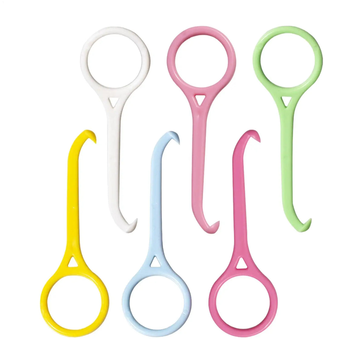6-Piece Clear Aligner Removal Tool – Plastic Hook Set Aligner Removal Tool PLUSH