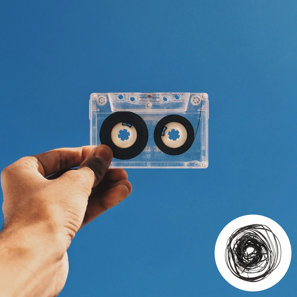 50pcs Flat Rubber Drive Belts for Cassette Tape Recorders Drive Belt Set PLUSH