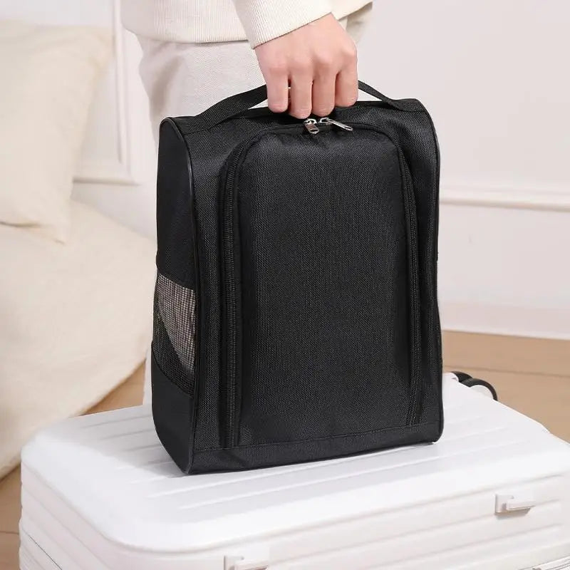 Golf Shoe Bag – Dustproof Oxford Cloth Portable Organizer Sports Shoe Bag PLUSH