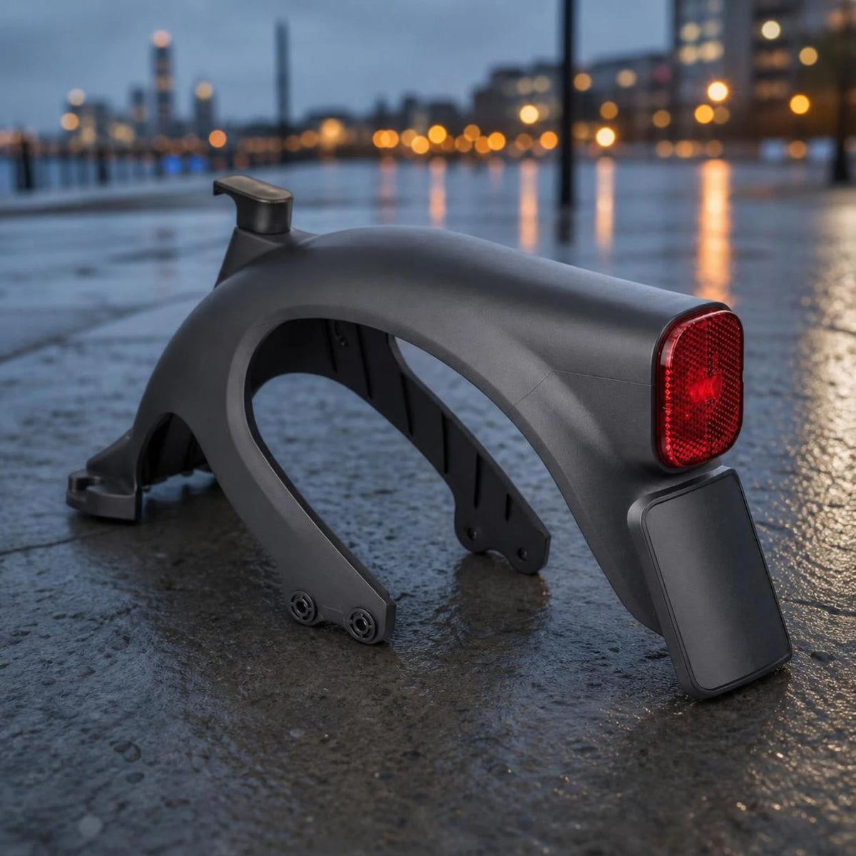 Scooter Rear Mudguard with Taillight – MAX G-Series Replacement Scooter Replacement Part PLUSH