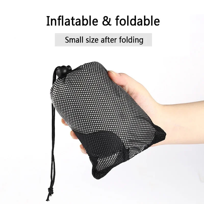 Inflatable Lumbar Support Pillow for Car, Travel & Airplane Inflatable Lumbar Pillow PLUSH