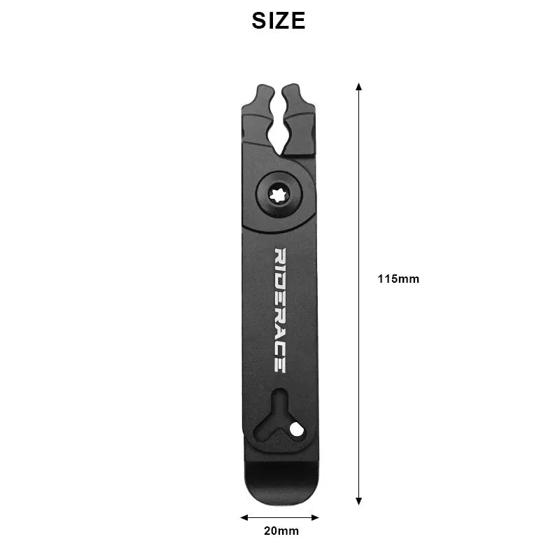 RIDERACE Bicycle Chain Link Pliers – MTB Multi-Tool Bike Repair Tool PLUSH