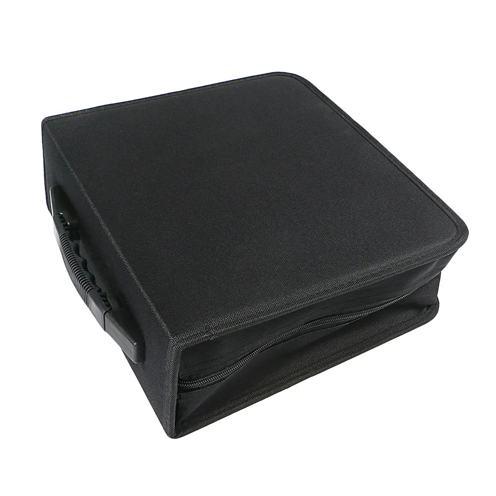 Foxnovo 320-Disc Portable CD DVD Storage Organizer Case CD DVD Storage Case PLUSH