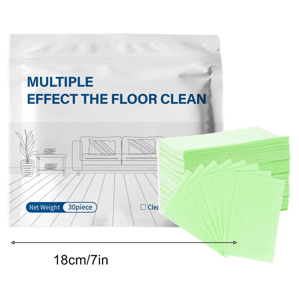 30-Pack Floor Cleaning Tablets – Hardwood, Tile & Laminate Floor Cleaning Tablets PLUSH Green
