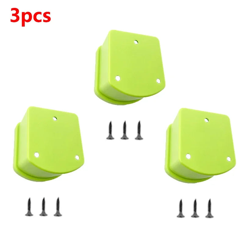 3-Pack Wall Mount Battery & Tool Holder Rack for Ryobi 18V Tool Storage Rack PLUSH france 3pcs type 1