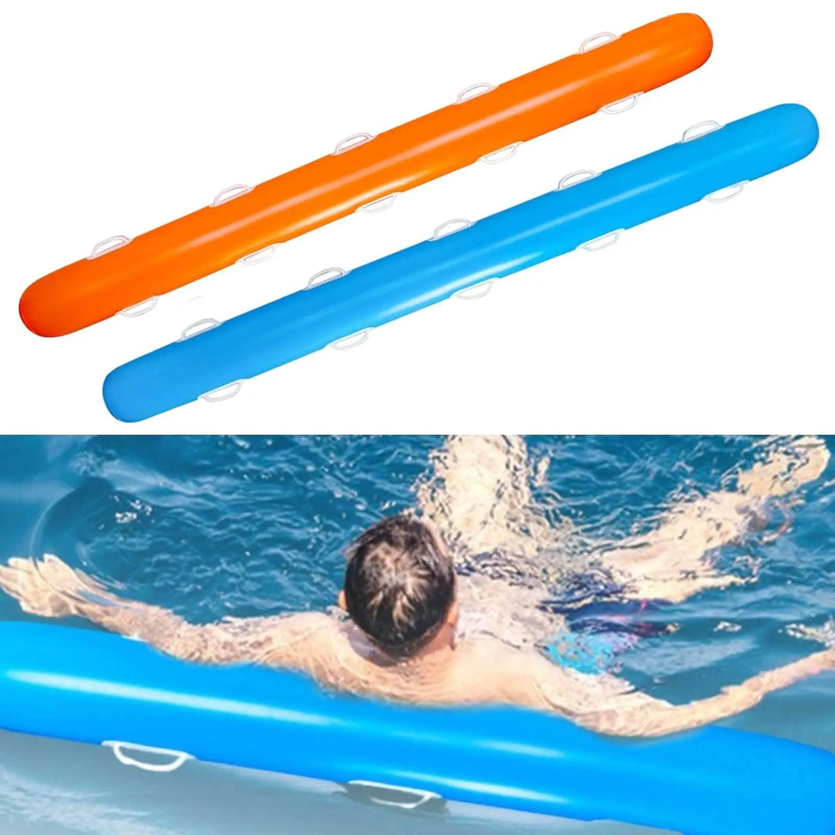 Swim Noodle Solid Foam Core – Pool Beach & Lake Float Toy Pool Float Noodle PLUSH