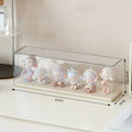 6-Tier Stackable Acrylic Display Case for Blind Box & Figures Collectible Display Case PLUSH L-Yellow