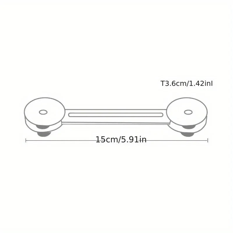 8-Pack Transparent Safety Drawer Locks – Easy Install Child Safety Locks PLUSH