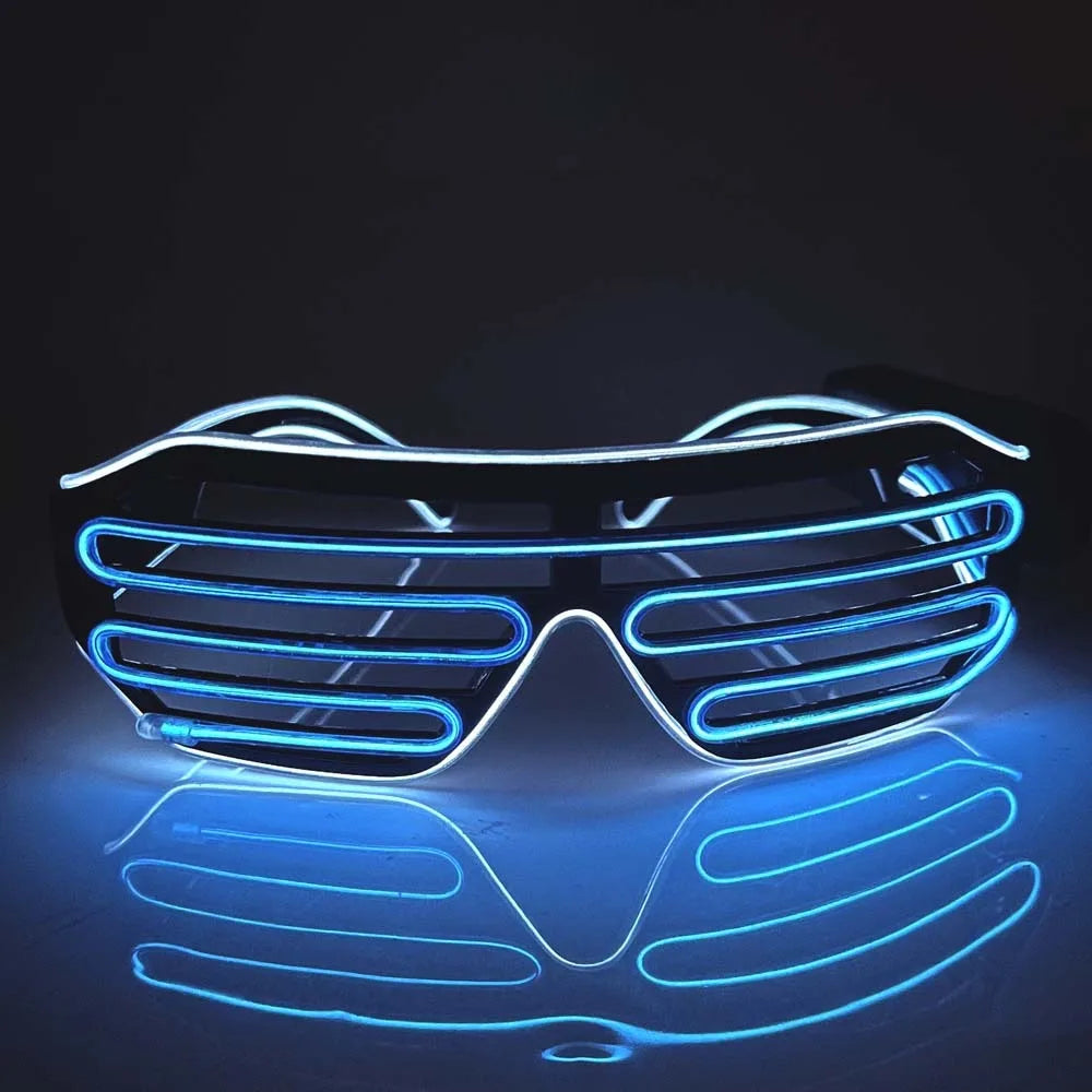 LED Glowing Glasses – Colorful Light-Up Party Glasses LED Party Glasses PLUSH Style 6