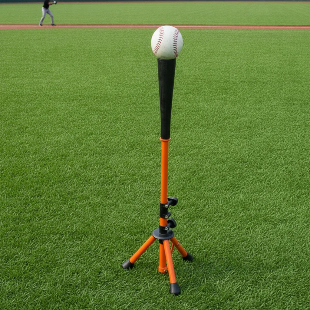 Adjustable Tripod Batting Tee – Heavy-Duty Baseball Training Baseball Batting Tee PLUSH