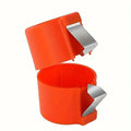 Portable Egg Cracker & Beater Tool – Quick Kitchen Egg Sheller Egg Kitchen Tool PLUSH Orange