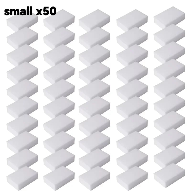 Melamine Magic Eraser Sponges – Kitchen & Bathroom Cleaner Cleaning Sponge PLUSH small 50