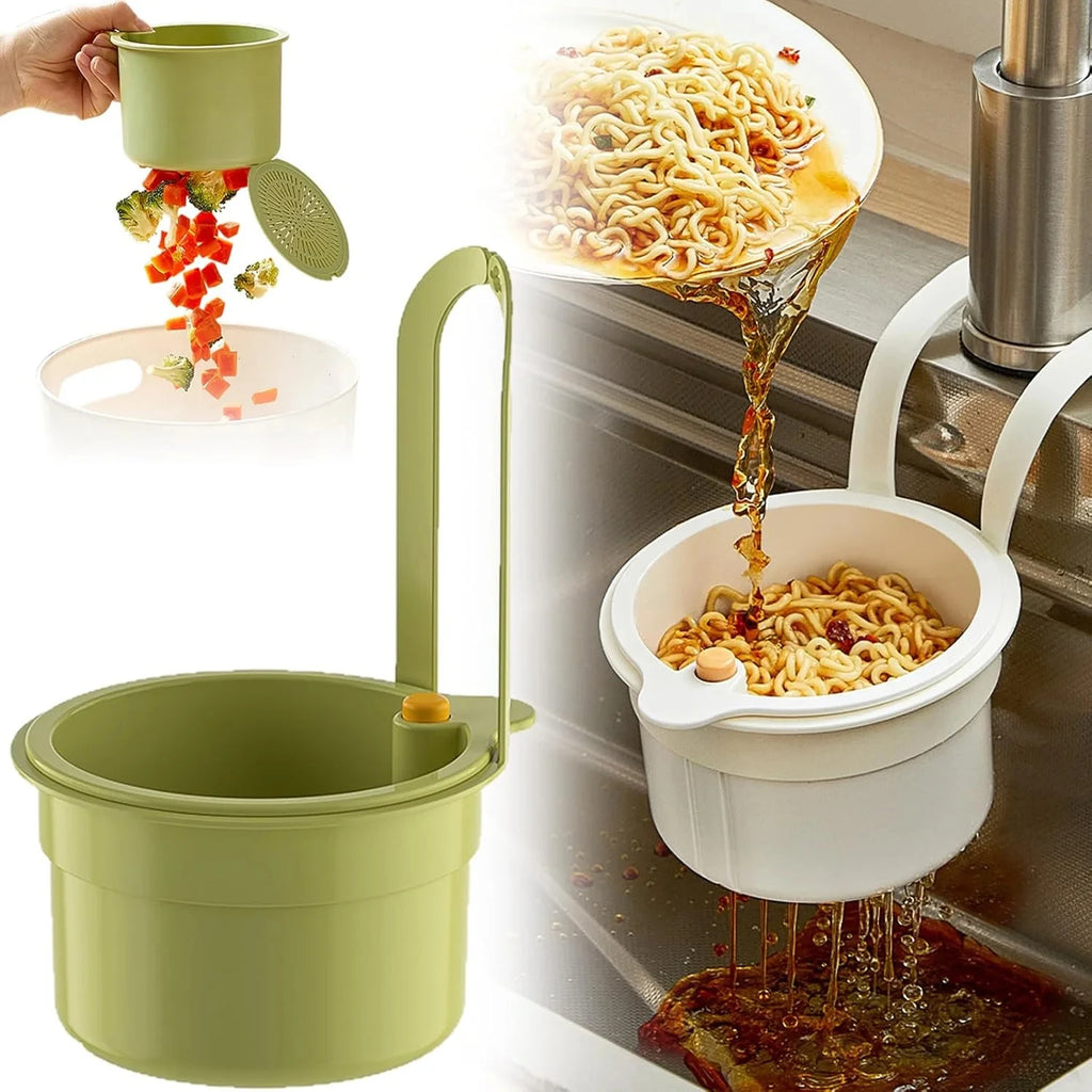 Kitchen Sink Strainer & Fruit Vegetable Drainer Basket Kitchen Drain Basket PLUSH