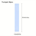 36pcs Invisible Double-Sided Fashion Tape for Clothing & Bra Fashion Clothing Tape PLUSH 1.2cm x 8.5cm-36 Pcs