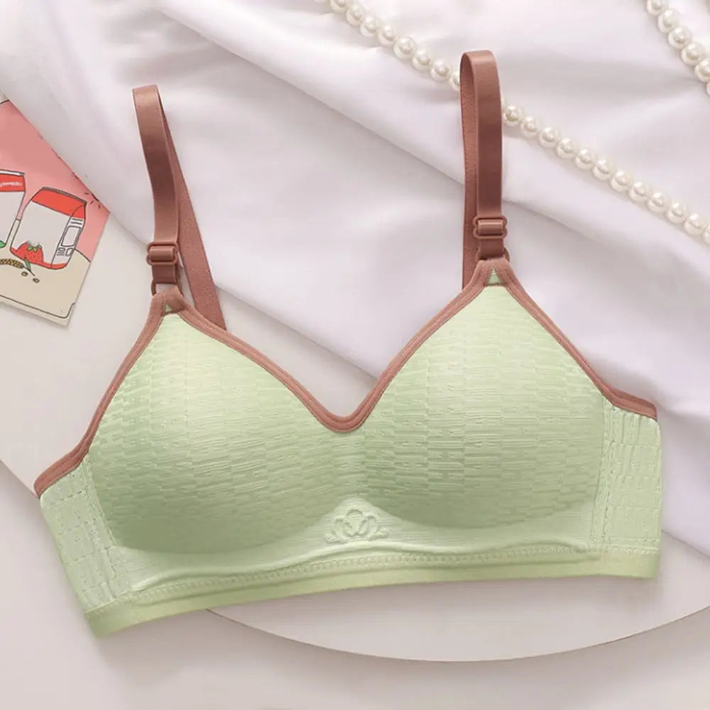 Wireless Deep V Push Up Bra – Adjustable Women's Lingerie Push Up Bra PLUSH
