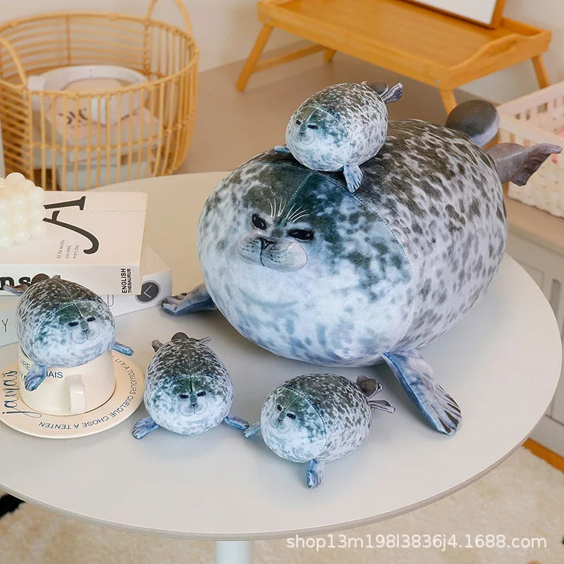 3D Soft Plush Seal Stuffed Doll Pillow – Cute Kids Gift Plush Stuffed Toy PLUSH