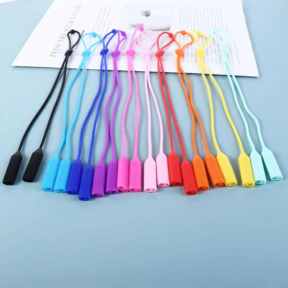 Silicone Glasses Strap Lanyard – Kids & Adults Eyewear Cord Eyewear Strap PLUSH