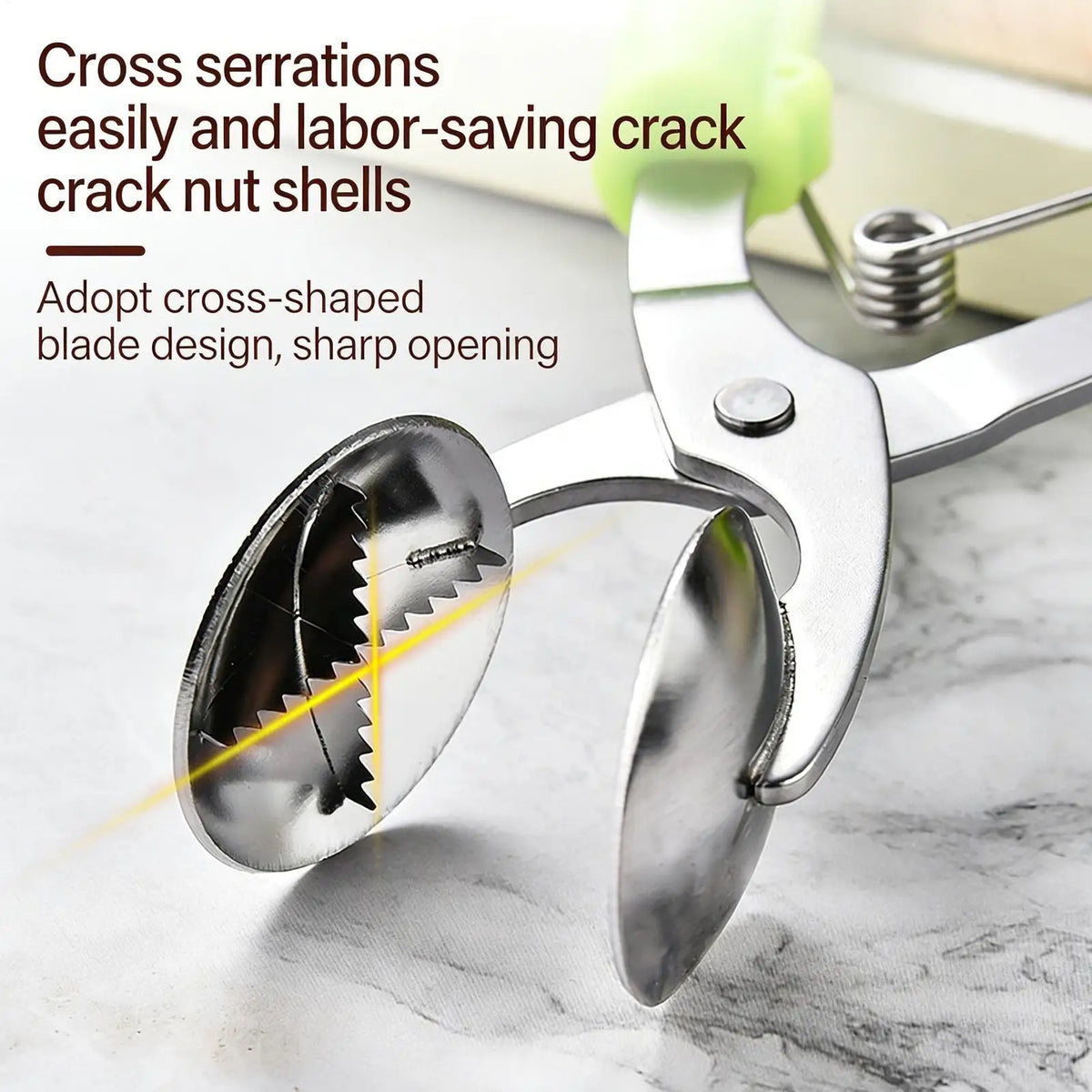 Stainless Steel Chestnut Cutter & Walnut Nut Cracker Tool Nut Cracker Tool PLUSH