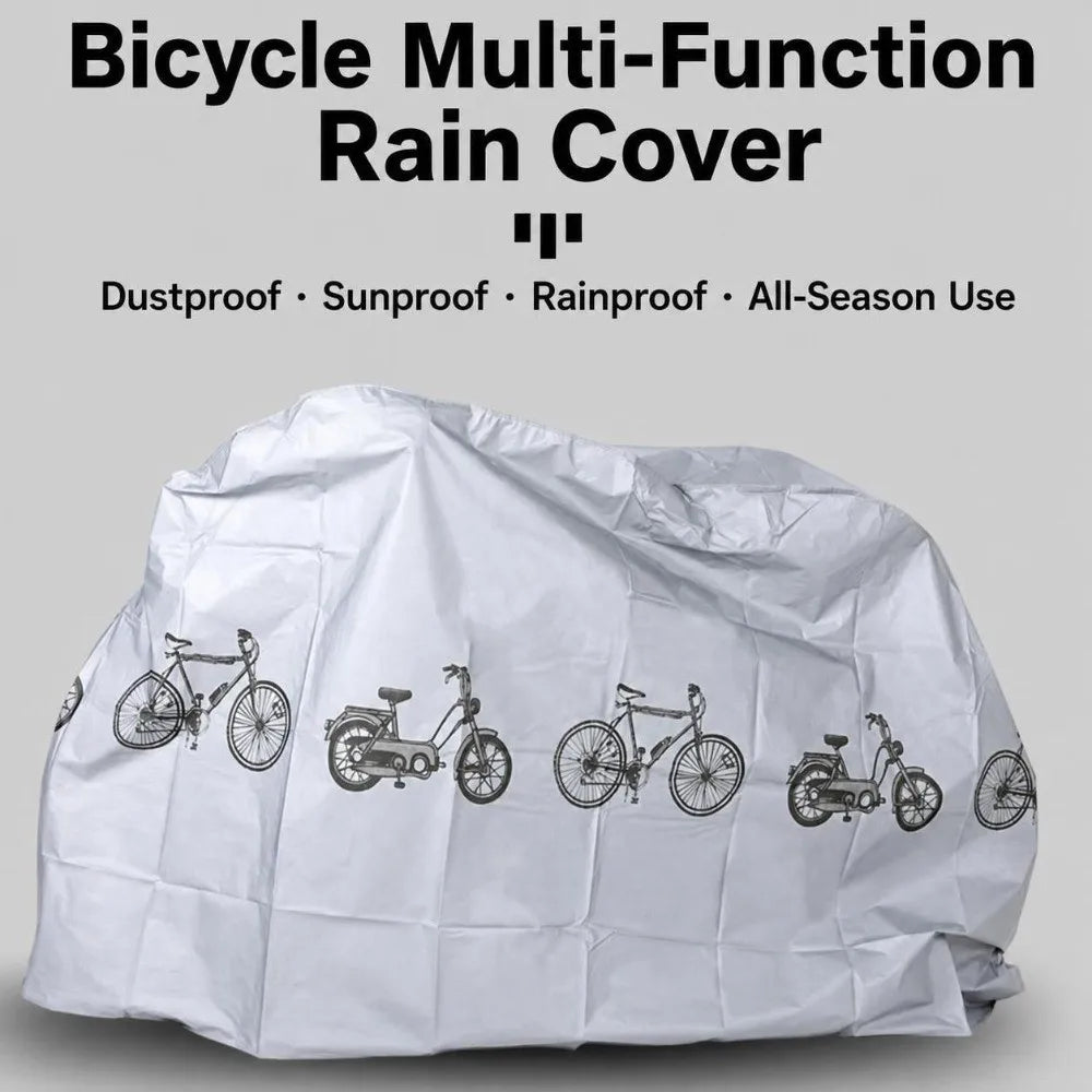 Waterproof Bike & Motorcycle Cover – Universal UV Dustproof PEVA Bike Protective Cover PLUSH