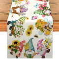 Easter Butterfly Table Runner – Spring Gnome & Flower Décor Table Runner PLUSH A 33X275Cm