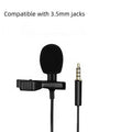 Mini Clip-On Lapel Condenser Mic – USB, 3.5mm & Type-C Lapel Condenser Mic PLUSH A1