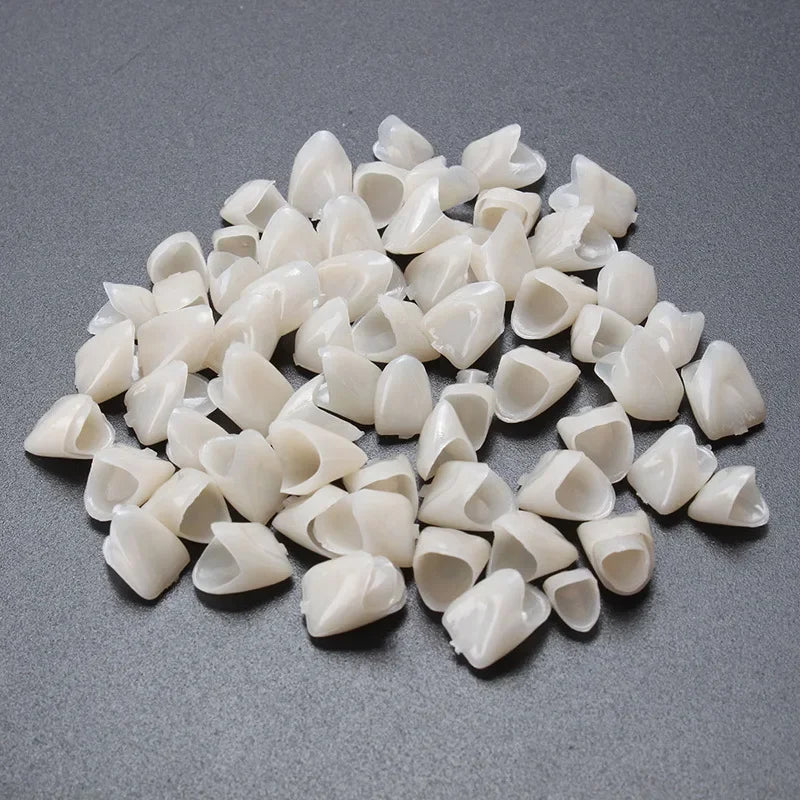 60pcs Resin Temporary Dental Crowns – Anterior & Molar Teeth Temporary Dental Crown PLUSH