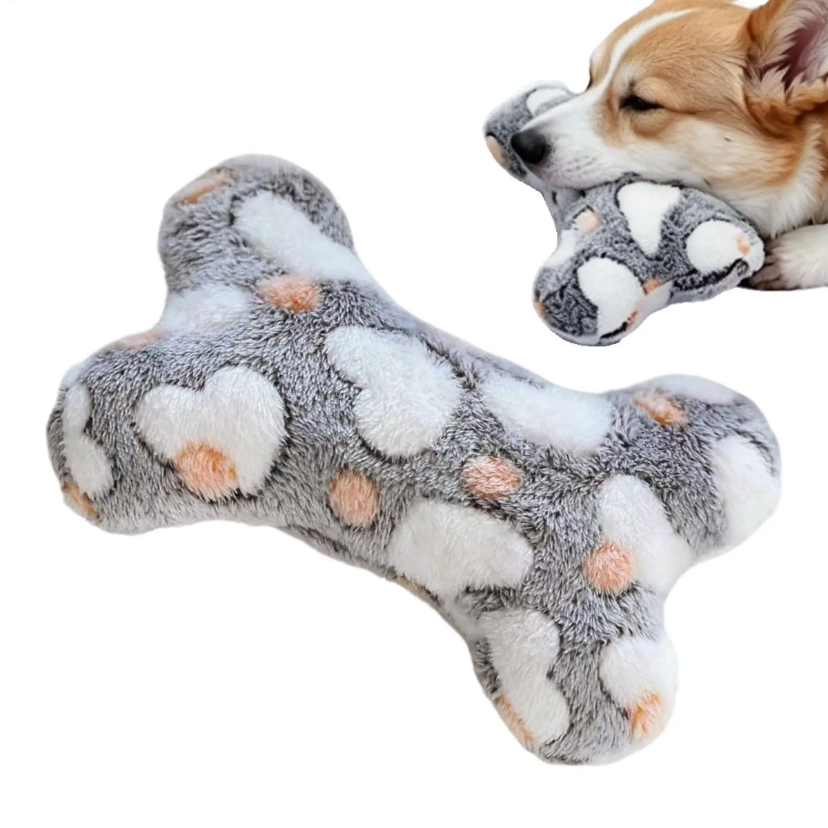 Bone Shaped Plush Pet Pillow – Neck Support for Dogs & Cats Pet Plush Pillow PLUSH