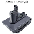 Makita 18V to Dyson Type A & B Battery Adapter – DC31 DC34 DC35 Battery Adapter PLUSH For Dyson Type B China Mainland