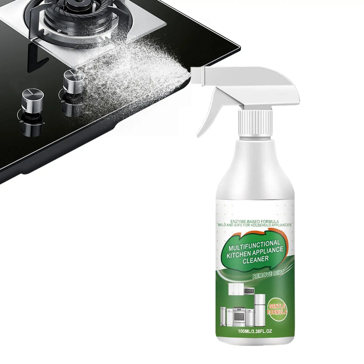 Kitchen Degreaser Spray 100ml – Grease & Grime Remover Kitchen Degreaser Spray PLUSH