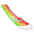 Rainbow Inflatable Water Slide – Backyard Slip & Slide Toy Outdoor Water Slide PLUSH Rainbow