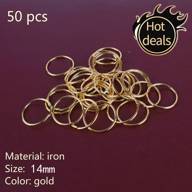 5-Piece Colorful Dreadlock Beads – Wooden Hair Rings & Cuffs