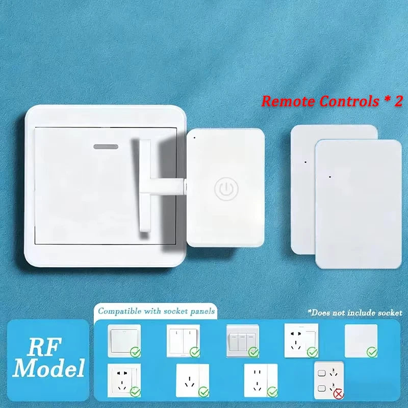 Wireless Smart Button Pusher – USB Rechargeable Remote Switch Smart Switch Robot PLUSH B button Style CHINA