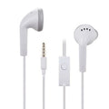 3.5mm Wired In-Ear Headset with Mic – Samsung EHS61 Compatible Wired In-Ear Headset PLUSH White