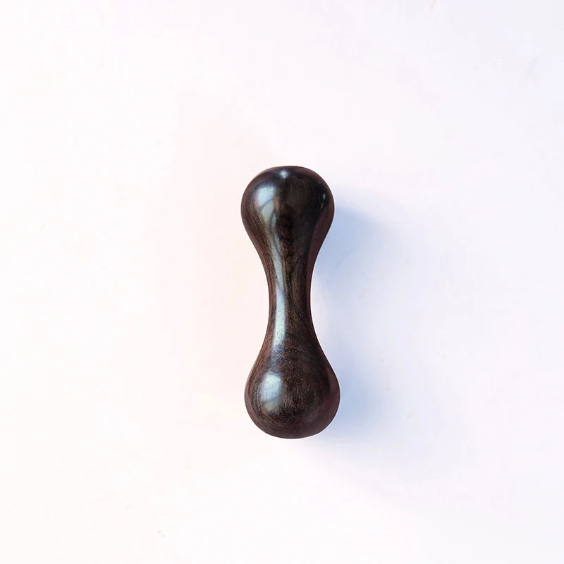 Sandalwood Fingertip Begleri Bead – Knucklebone Fidget Toy Wooden Fidget Toy PLUSH Purple Sandalwood