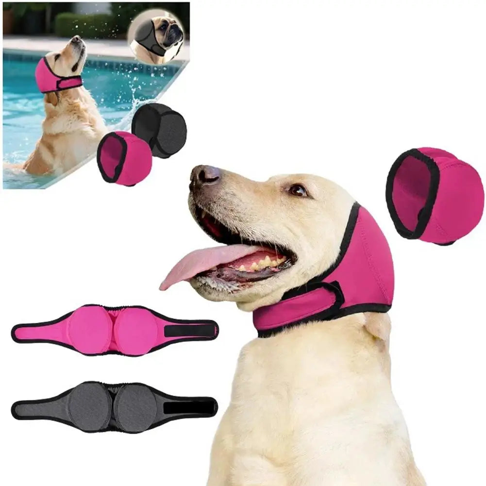 Dog Ear Wrap Noise Calming Head Cover | S, M & L Dogs Dog Ear Wrap PLUSH