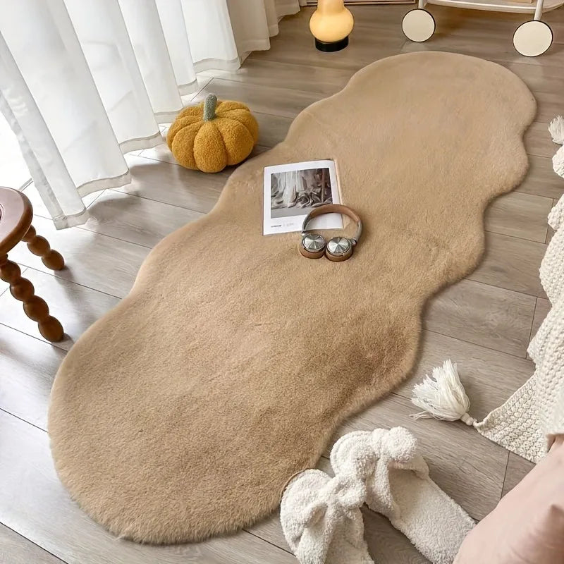 Ultra Soft Plush Shag Rug – Machine Washable Non-Slip Floor Mat Plush Shag Rug PLUSH