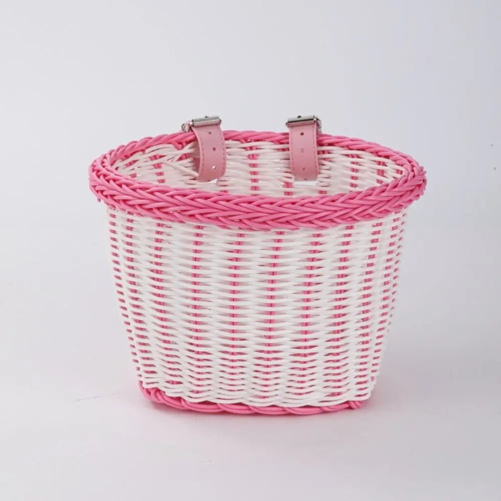 Waterproof Front Handlebar Bicycle Basket | Adjustable Straps Bicycle Handlebar Basket PLUSH