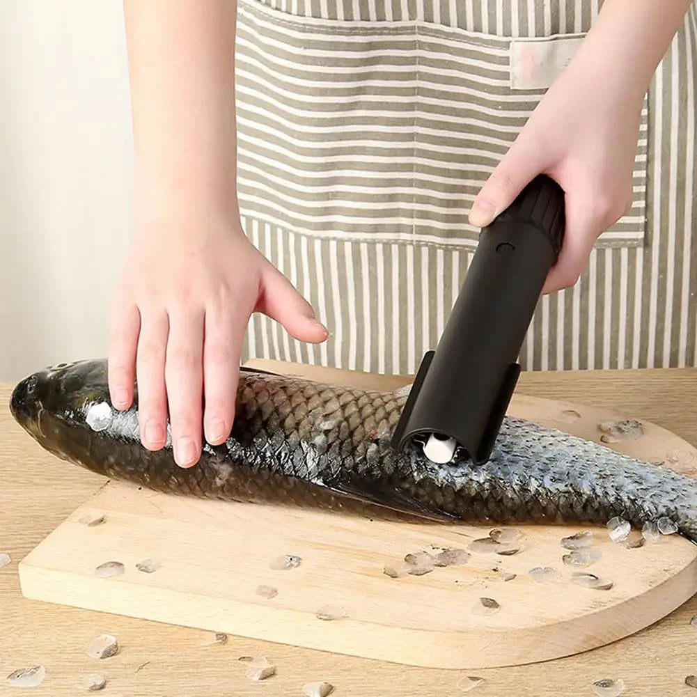 Wireless Electric Fish Scale Remover – Home & Commercial Electric Fish Scaler PLUSH