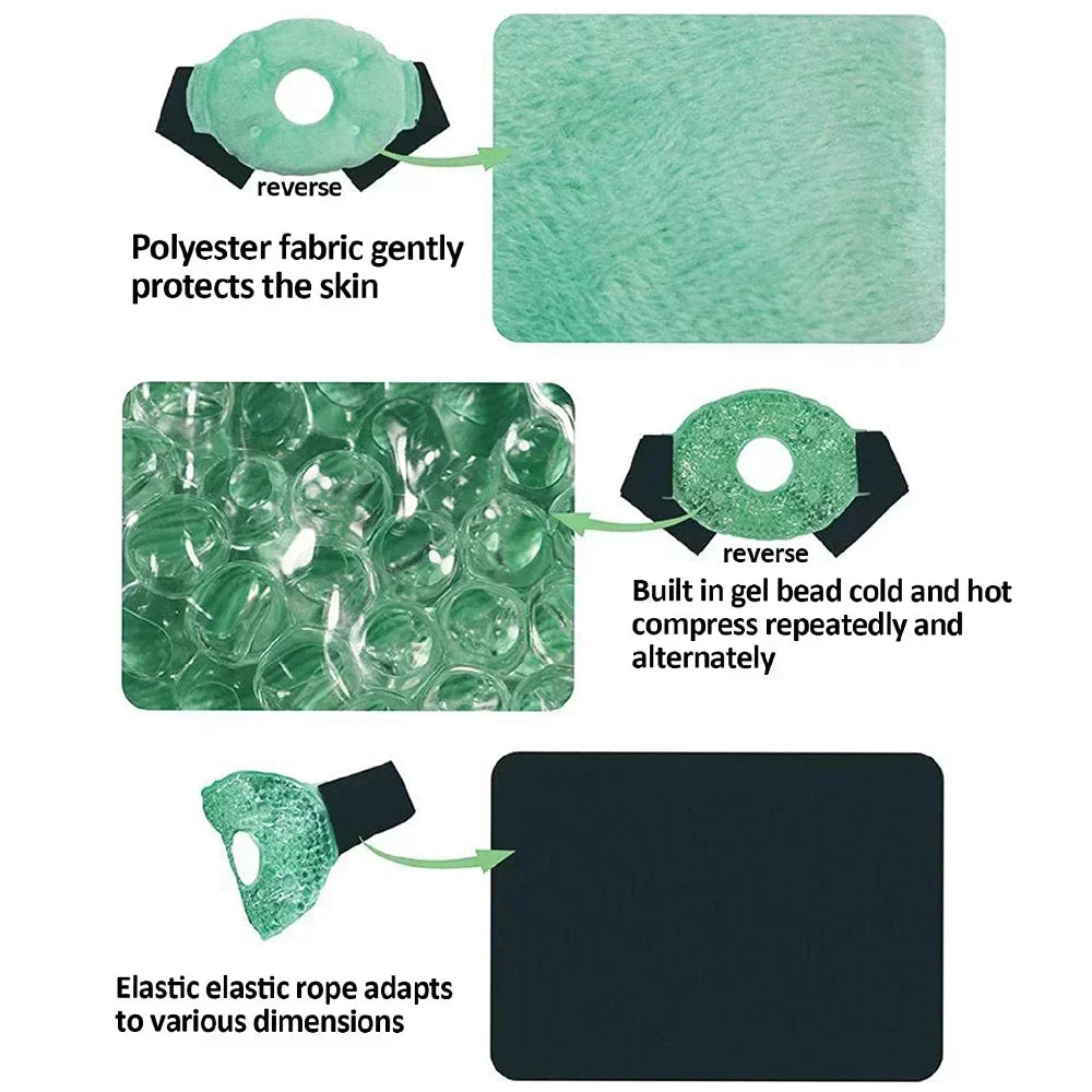 Reusable Hot Cold Gel Pack – Knee, Foot & Joint Wrap Hot Cold Gel Pack PLUSH
