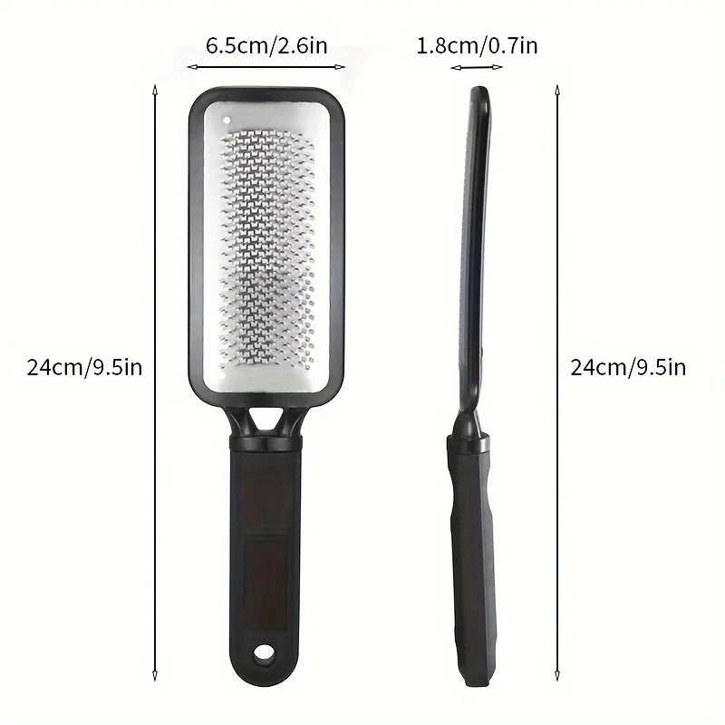 Double-Sided Stainless Steel Foot File & Pedicure Rasp | Ouriner Foot File Rasp PLUSH