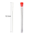 Big Eye Curved Beading Needles 5-7pcs | DIY Jewelry Making Beading Needles PLUSH 0.7x140mm 5pcs