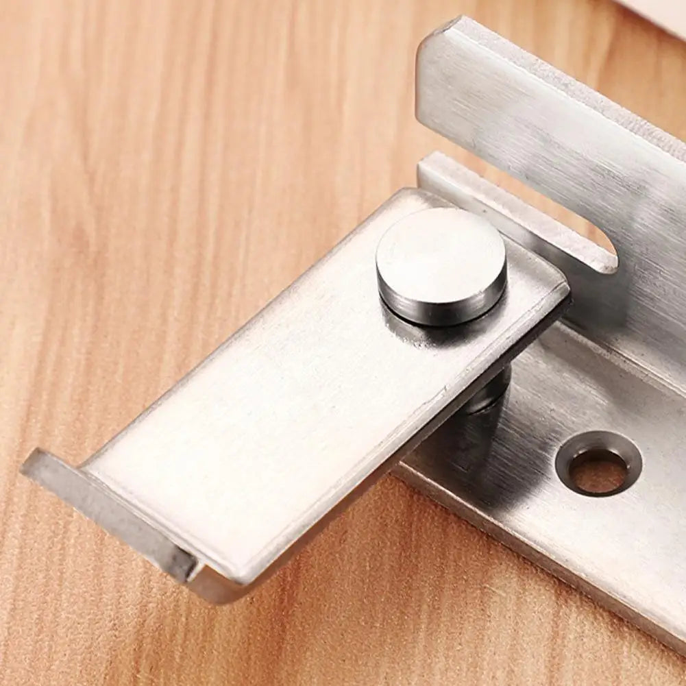 Stainless Steel Flip Latch Gate Lock with Padlock Hole | Barn Door Gate Door Latch PLUSH